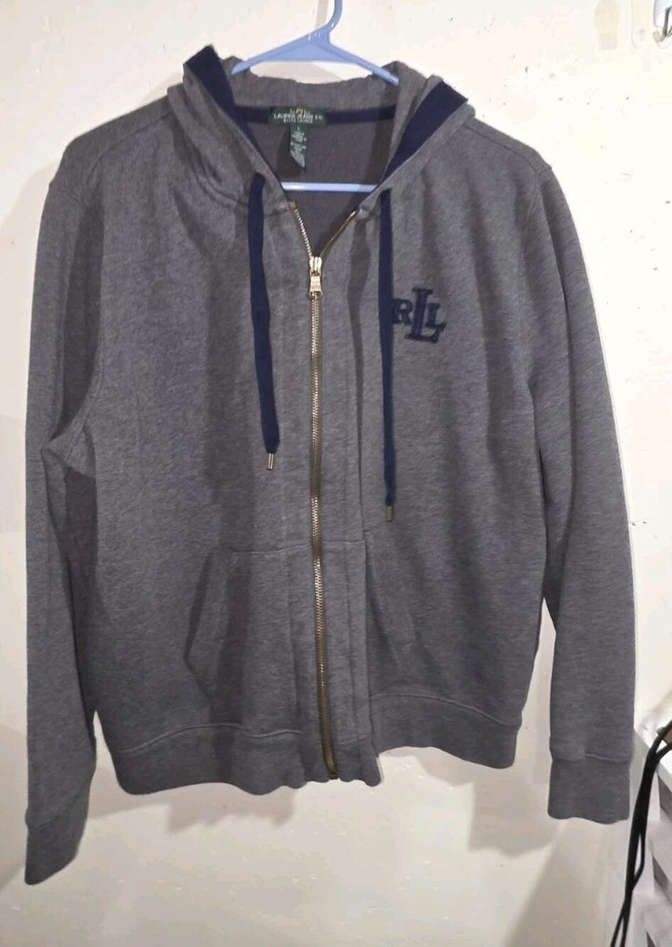 Lauren Ralph Lauren Full Zip Jacket with Hood Women’s Size Large